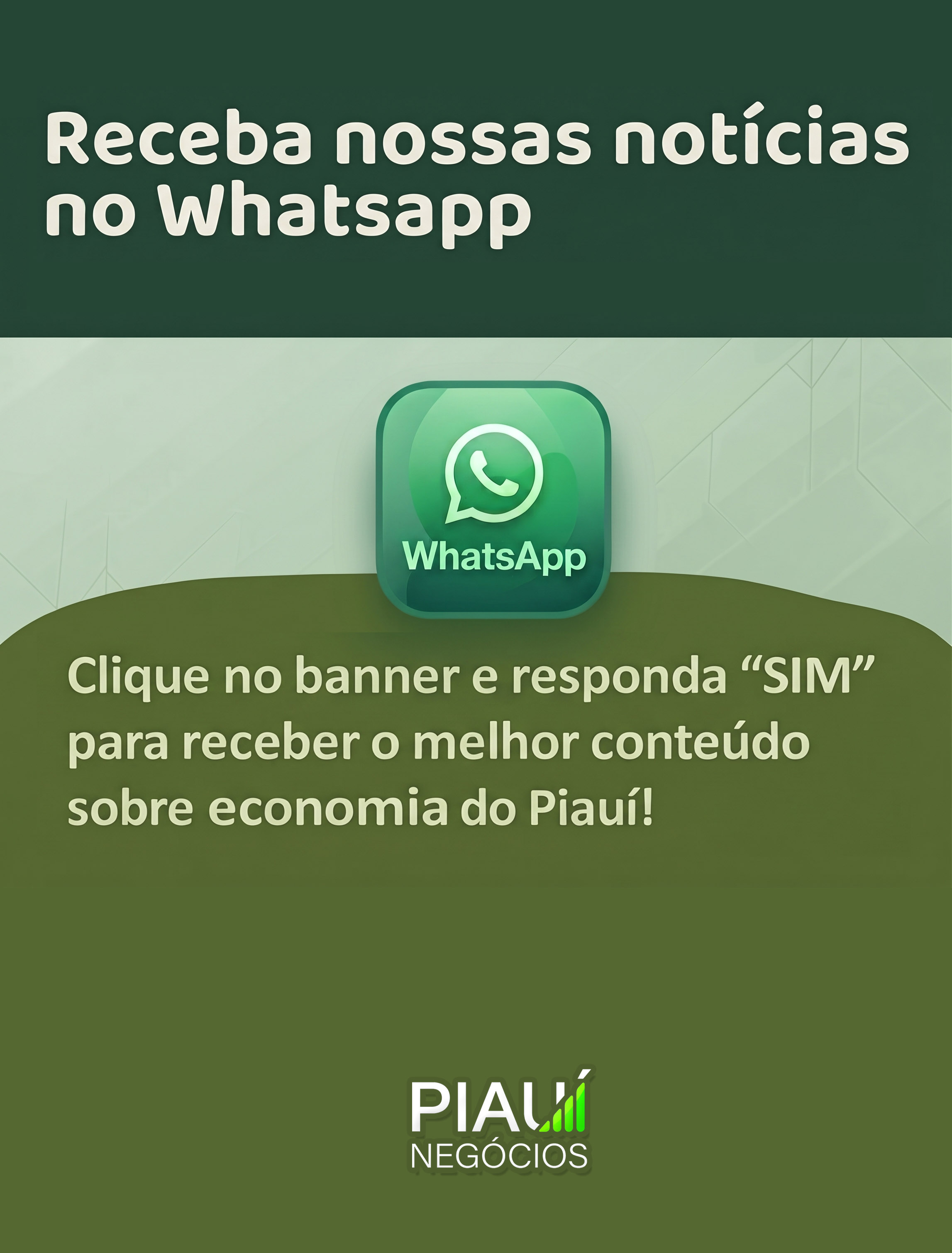 Notícias pelo whatsapp