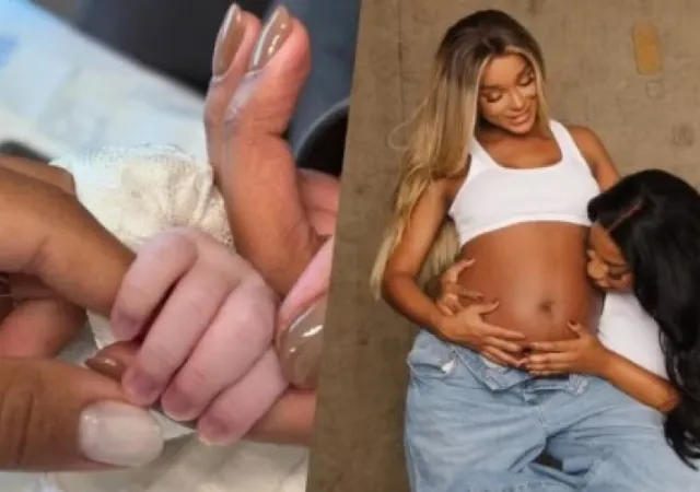 Filha da cantora Ludmilla e da dançarina Bruna nasce em Miami