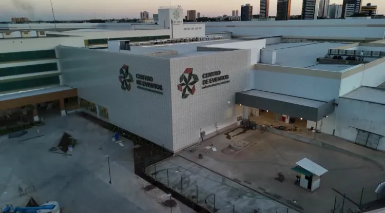 O Centro de Eventos João Claudino Fernandes foi projetado para receber até 2.500 pessoas (Fotos: divulgação)